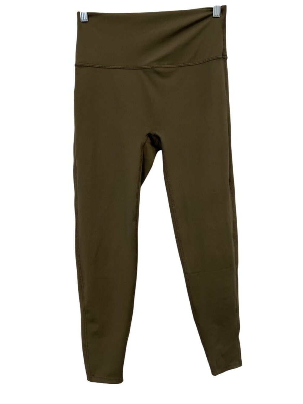 Zenana Leggings XL High Waisted Pull On Olive Green Yoga Sporty Gym Athleisure